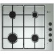 Thermogatz TGS 9040 IX Εστία Φυσικού Αερίου Αυτόνομη Inox 58x51εκ. Ασημί